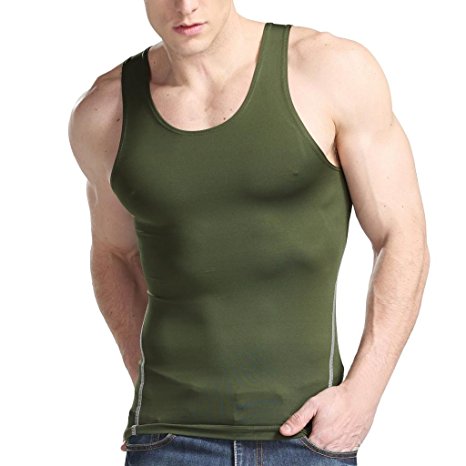 XDIAN Men's Stretchy Tank Top