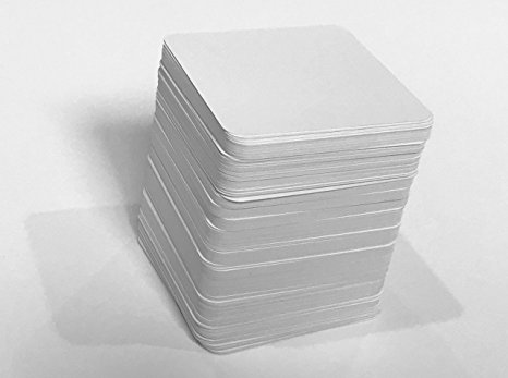 224 Blank Square Playing Cards (Matte Finish & Square Size)