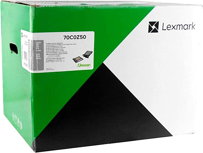 Lexmark 70C0z50 Imaging Kit, Black/Tri-Color - in Retail Packaging