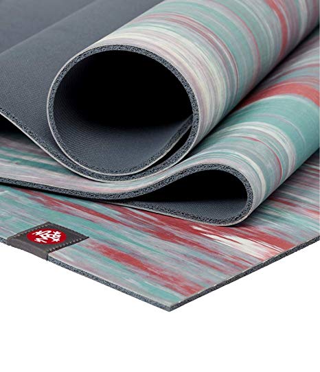 Manduka eKOlite Yoga Mat – Premium 4mm Thick Mat, Eco Friendly and Made from Natural Tree Rubber.  Ultimate Catch Grip for Superior Traction, Dense Cushioning for Support and Stability in Yoga, Pilates, and General Fitness.