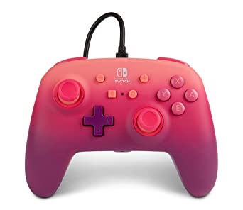 PowerA Enhanced Wired Controller For Nintendo Switch - Fuchsia Fantasy (Nintendo Switch)