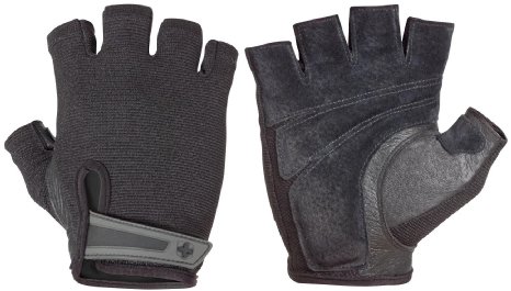 Harbinger 155 Power StretchBack Glove Black