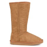 Journee Collection Ladies 12 Inch Faux Suede Boot