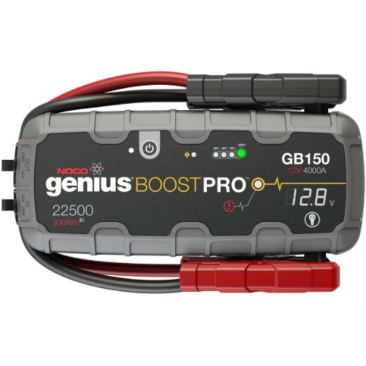 NOCO Genius Boost Pro GB150 4000 Amp 12V UltraSafe Lithium Jump Starter