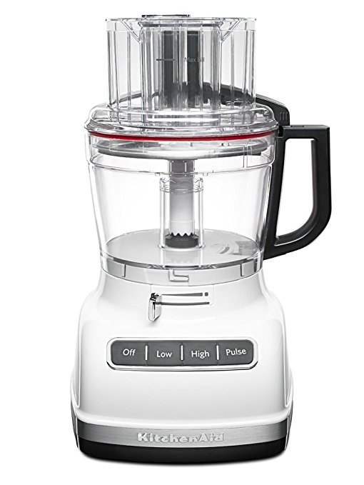 KitchenAid KFP1133WH 11-Cup Food Processor with Exact Slice System - White