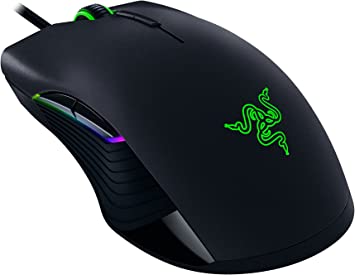 Razer Lancehead Tournament Edition Ambidextrous Gaming Mouse: 16K DPI Optical Sensor - Chroma RGB Lighting - 8 Programmable Buttons - Mechanical Switches - Classic Black