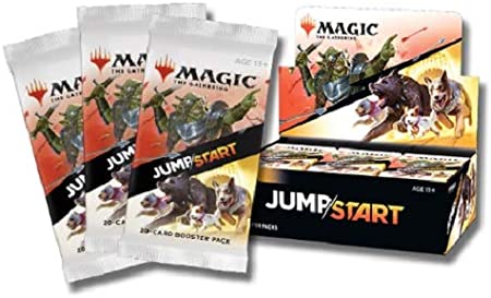 MTG Magic The Gathering Jumpstart Booster Display Box Jump Start - 24 Packs of 20 Cards Each,   Bonus Rare!