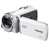Samsung F90 White Camcorder with 27 LCD Screen and HD Video Recording