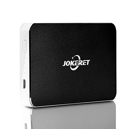 JOKERET 8000 mAh Power Bank, Ultra Portable Back Up Battery Pack External Battery for iPhone 5s 5c 5,iPhone 6 Plus 4.7 5.5 inch , iPad Air mini, Galaxy S5 S4, Tab 2, Note 3 2, HTC, Motorola, Droid, Google Smartphones, Android & Windows Cell Phones & MP3 Players Black Black