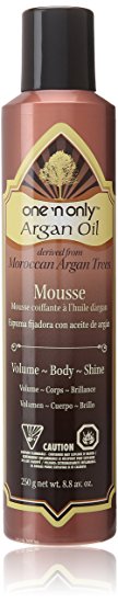 one 'n only Argan Oil Mousse Derived from Moroccan Argan Trees, 8.8 Ounce