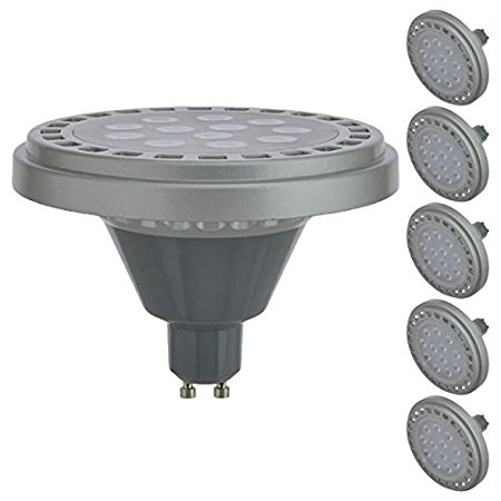 LEDwholesalers Dimmable GU10 Base AR111 15W 30° Beam Angle LED Bulb, 1508