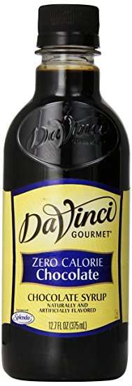 DaVinci Gourmet Syrup, Zero Calorie Chocolate, 12.7 Ounce