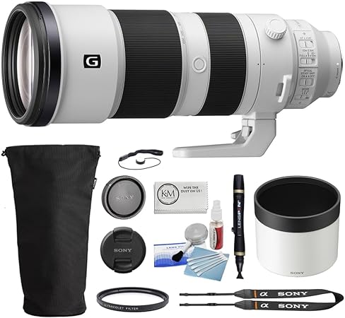 Sony FE 200-600mm f5.6-6.3 G OSS Lens Bundle with 95mm UV Filter   Camera Cleaning Kit   Cleaning Lens Pen   Lens Cap Keeper   Microfiber Cleaning Cloth (5 Items)