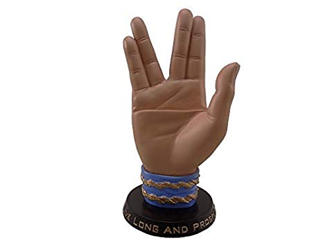 Star Trek Mr. Spock Hand Business Card Holder