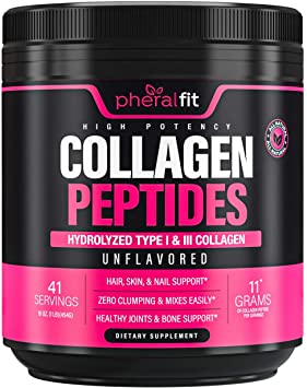 Collagen Peptides 454g - Grass Fed Collagen Powder - Multi Collagen Protein Powder - Bone & Joint Collagen Hydrolysate - Vegan & Keto Protein Powder - Hydrolyzed Collagen Supplement up to 41 Servings