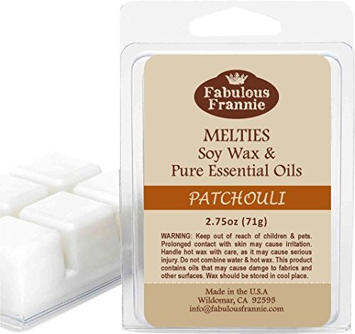 2.75 oz Patchouli 100% Soy Wax Meltie/Tart/Melt made with Pure Essential Oil