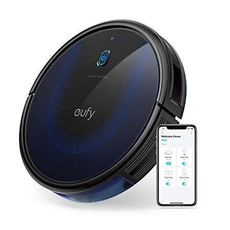 eufy BoostIQ RoboVac 15C MAX, Wi-Fi Connected, Super-Thin, 2000Pa Suction, Quiet, Self-Charging Robotic Vacuum Cleaner, Cleans Hard Floors to Medium-Pile Carpets, Black