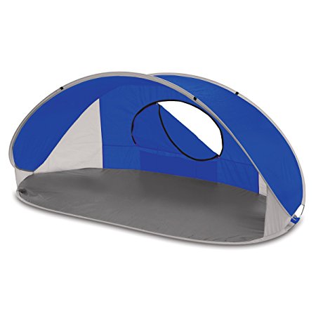 Picnic Time 'Manta' Portable Pop-Up Sun/Wind Shelter, Blue