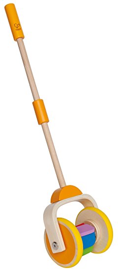 Hape - Rainbow Wooden Push and Pull Toy