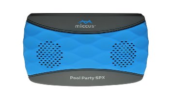 Miccus pool party SPX9 Rainproof Water Resistant Bluetooth Wireless Stereo Speaker System BlueGray