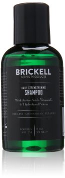 Brickell Men's Products Daily Strengthening Shampoo, 2 Ounce