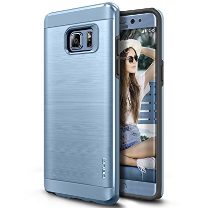 Galaxy Note 7 Case, OBLIQ [Slim Meta][Blue Coral][MILITARY GRADE CERTIFIED] Slim Metallic Brushed Premium Dual Layer Protection Cover for Samsung Galaxy Note 7 (2016)