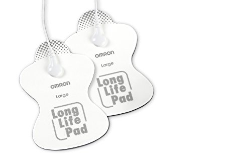 Omron Electrotherapy Large Long Life Pads, White