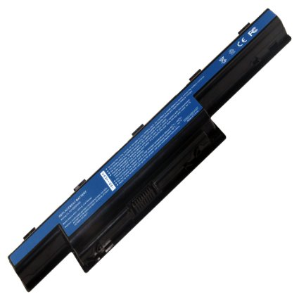 New Laptop Battery Acer Aspire 4253 4551 4552 4738 4741 4750 4771 5251 5253 5551 5552 5560 5733 5741 5742 5750 7551 7552G 7560 7741 7750 7750G and Acer TravelMate 4740 5735 5740 and Gateway NV55C NV53A NV59C [Li-ion 6-cell 11.1V/4400mAh]