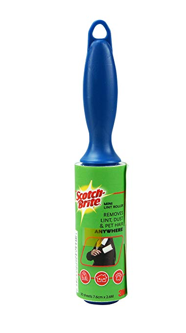 3M Adhesive Mini Lint Roller (MMM836MRCS30)