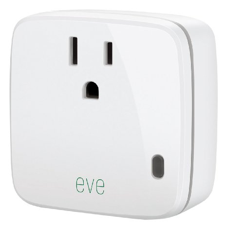 Elgato Eve Energy Switch and Power Meter with Apple HomeKit Technology Bluetooth Low Energy
