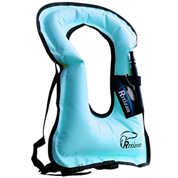 Unisex Adult Portable Inflatable Canvas Life Jacket Snorkel Vest …