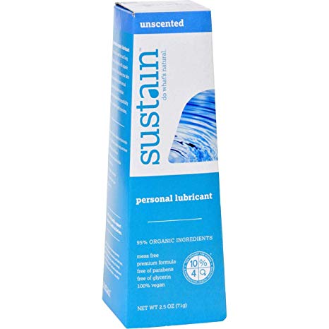 Sustain - Organic Personal Lubricant Unscented - 2.5 oz.