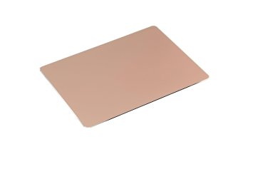 Aluminium Mouse Pad,Leedemore Gaming MousePad W Non-slip Rubber Base & Micro Sand Blasting Surface for Fast and Accurate Control (Rose Gold)