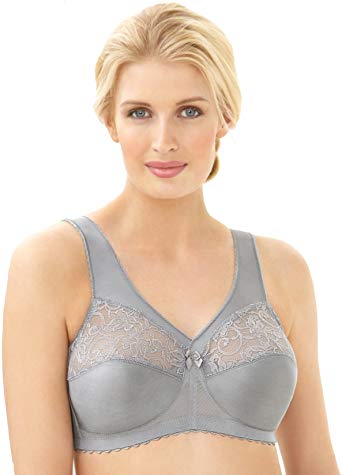 Glamorise Women's Plus Size Magic Lift Full-Figure Support Bra #1000