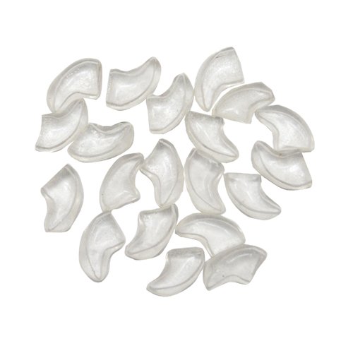 20 pcs Soft Nail Caps For Cat Pet Claw Control Paws off  Adhesive GlueSize SNatural
