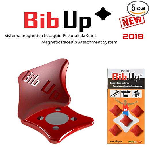 BIBUP 3.0 Magnetic RaceBib fixing system 5 COUPLES !!!