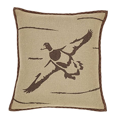 Tallmadge Duck in Flight Pillow Cover 16x16