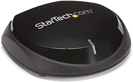 StarTech.com Bluetooth 5.0 Audio Receiver with NFC - Bluetooth Wireless Audio Adapter BT 5.0-66ft (20m) Range - 3.5mm/RCA or Digital Toslink/SPDIF Optical Output - Lossless HiFi Wolfson DAC (BT52A)