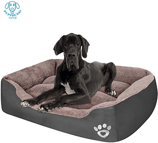 PUPPBUDD Pet Dog Bed for Medium Dogs(XXL-Large for Large Dogs),Dog Bed with Machine Washable Comfortable and Safety for Medium and Large Dogs Or Multiple