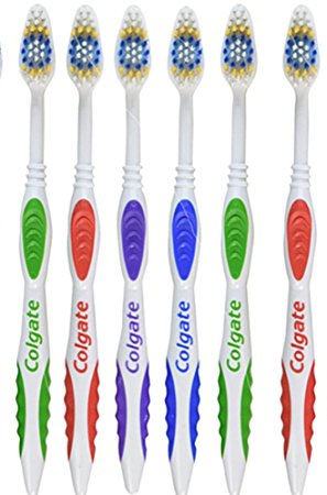 Colgate Extra Clean Full Head, Medium Toothbrush #41, Pack of 6