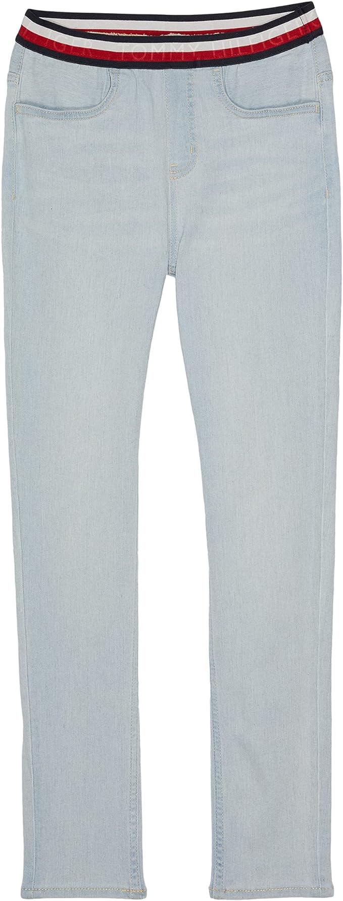 Tommy Hilfiger Girls' Stretch Denim Jegging with Elastic Wasitband