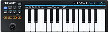 Nektar Impact GX Mini | USB MIDI Controller Keyboard with Nektar DAW Integration
