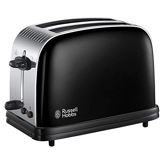 Russell Hobbs Colour Plus 2-Slice Toaster 23331 - Black