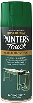 Rust-Oleum 400ml Painter's Touch Spray Paint - Racing Green Gloss