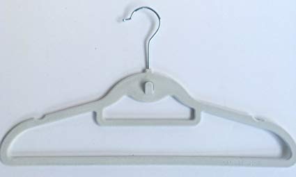 Closet Spice Velvet Suit Hangers - Set of 40 (White)