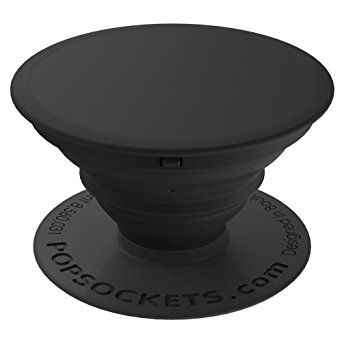 PopSockets Stand for Smartphones & Tablets - Black