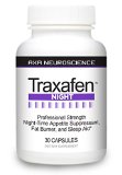 Traxafen Night - PM Diet Aid Burns Fat While You Sleep Reduces Cravings Cortisol and Blood Sugar Levels