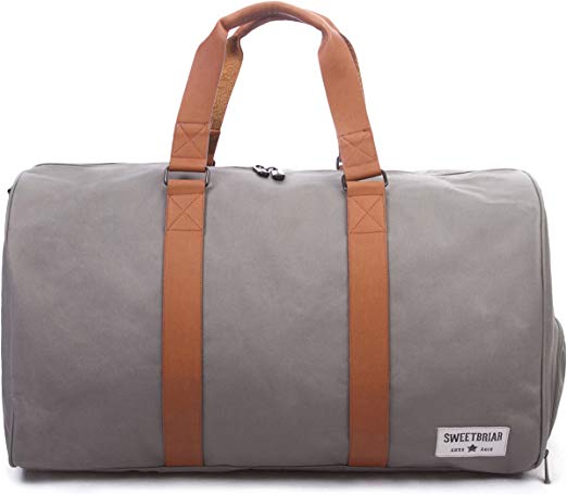 Sweetbriar Classic Duffel Duffle Bag Weekender with Shoe Compartment