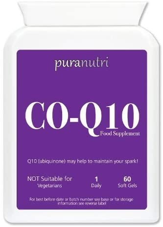 Puranutri Co-Enzyme Q10 (COQ10) 300mg 60 Soft gels