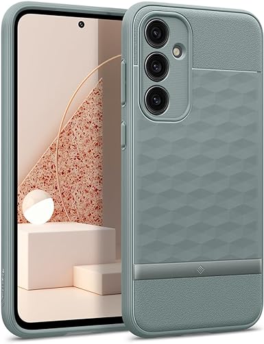 Caseology Parallax Protective Case Compatible with Samsung Galaxy S23 FE case [Military Grade Drop Tested](2023) - Sage Green